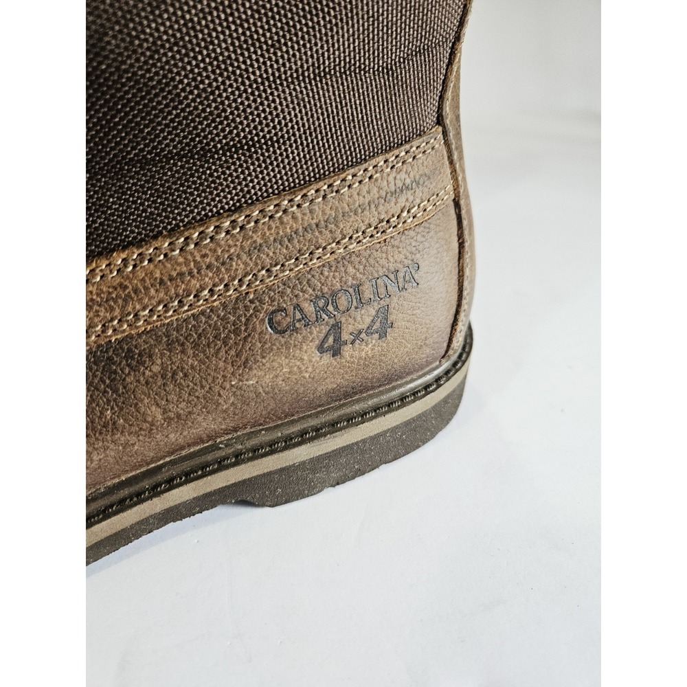 Carolina Men's 4x4 CA2106 Waterproof Work Boot Brown Size 11 1/2 D - Picture 3 of 11